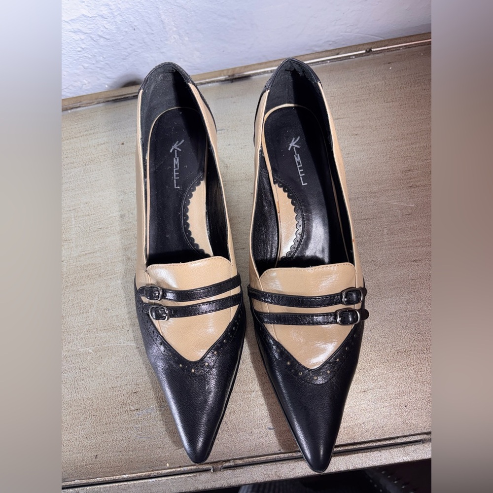 Vintage KIMEL Black and Tan Spectators